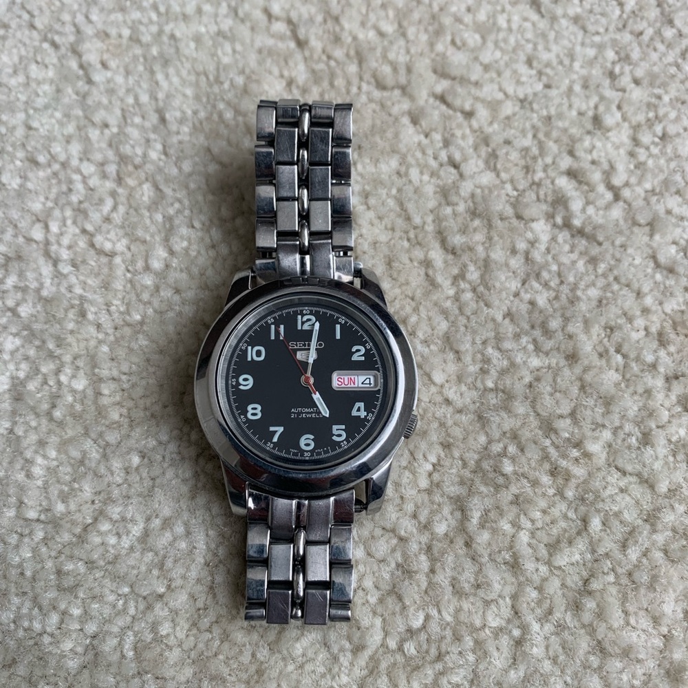 Seiko 5 Vietnam war macv-sog style automatic men’s watch with original bracelet